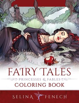 portada Fairy Tales, Princesses, and Fables Coloring Book: 20 (Fantasy Coloring) (en Inglés)