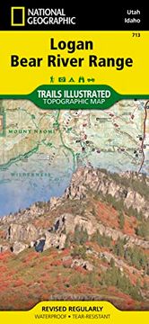 portada Logan, Bear River Range map (National Geographic Trails Illustrated Map, 713) (en Inglés)