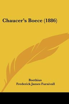 portada chaucer's boece (1886) (en Inglés)