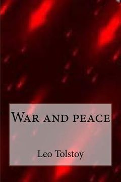 portada War and peace (in English)