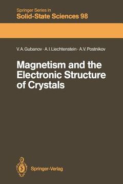 portada magnetism and the electronic structure of crystals (en Inglés)