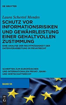 portada Schutz vor Informationsrisiken und Gewährleistung Einer Gehaltvollen Zustimmung (in German)