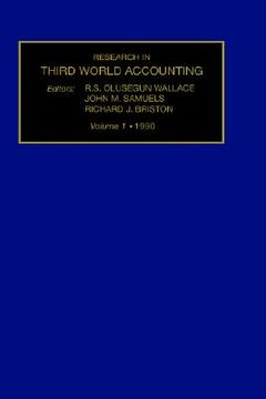 portada research in third world accounting: a research annual (en Inglés)
