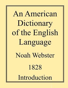 portada An American Dictionary of the English Language: Volume 1 (en Inglés)