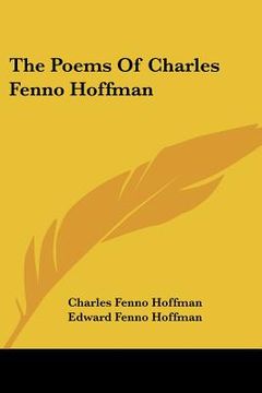 portada the poems of charles fenno hoffman