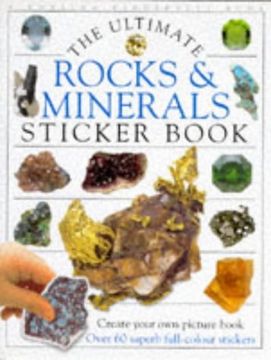 portada Rocks and Minerals Ultimate Sticker Book (en Inglés)