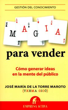 portada Magia Para Vender: Cómo Generar Ideas en la Mente del Público