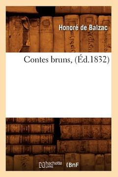 portada Contes Bruns, (Éd.1832) (en Francés)