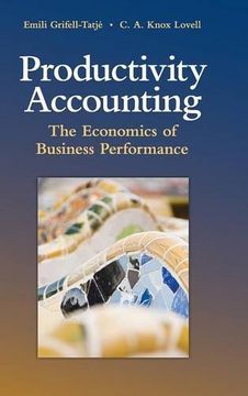 portada Productivity Accounting: The Economics of Business Performance (en Inglés)