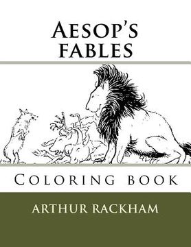 portada Aesop's fables: Coloring book (in English)