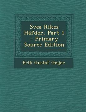 portada Svea Rikes Hafder, Part 1 (en Sueco)