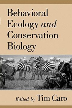 portada Behavioral Ecology and Conservation Biology (en Inglés)