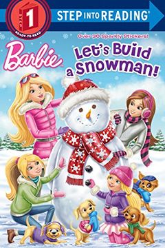 portada Let's Build a Snowman! (Barbie) (Step Into Reading) (en Inglés)