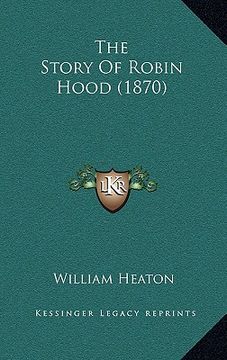 portada the story of robin hood (1870)