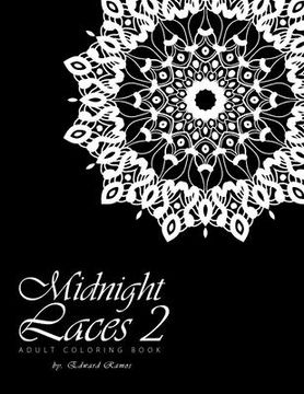 portada Midnight Laces 2: Adult coloring book (en Inglés)