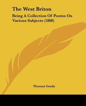 portada the west briton: being a collection of poems on various subjects (1800)