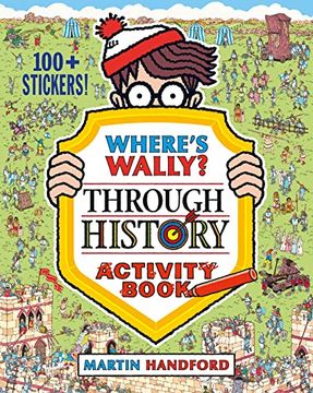 portada Wheres Wally Through History Activity Book (en Inglés)