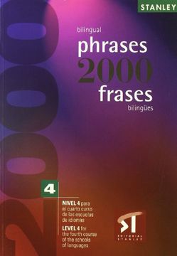 portada 2000 Frases Bilingues Nivel 4 (in Spanish)