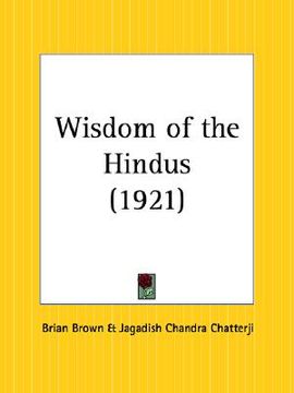 portada wisdom of the hindus (en Inglés)