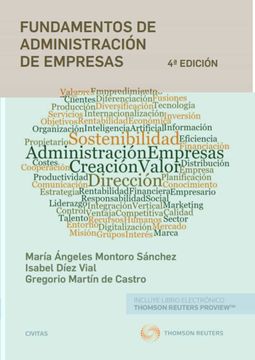 portada (Civitas) Fundamentos de Administracion de Empresas 2019 (4ª Ed. ) (in Spanish)
