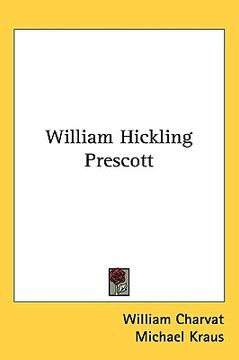 portada william hickling prescott (en Inglés)