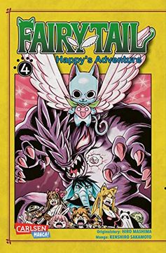 portada Fairy Tail? Happy's Adventure 4: Humorvoller Action-Manga in Einem Paralleluniversum Voller Tiere (en Alemán)