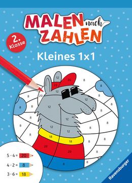 portada Malen Nach Zahlen, 2. Kl. Kleines 1 x 1 (en Alemán)
