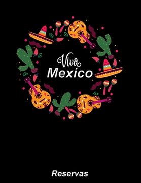 portada Reservas: libro de reservaciones para restaurantes mexicanos - Calendario de reservas para restaurantes, bistros y hoteles - 370