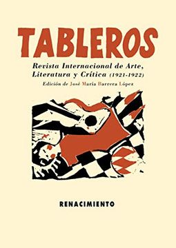 portada Tableros: Revista Internacional de Arte, Literatura y Crítica, (1921-1922): 26 (Facsímiles de Revistas)