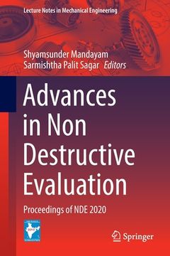 portada Advances in Non Destructive Evaluation: Proceedings of Nde 2020 (in English)