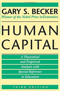 portada Human Capital: A Theoretical and Empirical Analysis, With Special Reference to Education (in English)