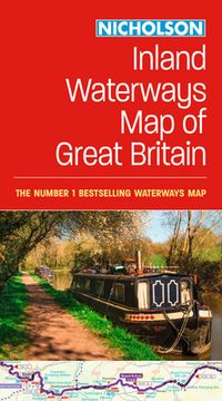 portada Collins Nicholson Inland Waterways map of Great Britain: For Everyone With an Interest in Britain's Canals and Rivers (in English)