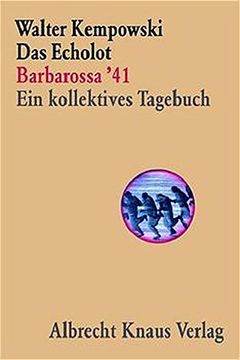 portada Das Echolot: Barbarossa '41: Ein Kollektives Tagebuch (en Alemán)