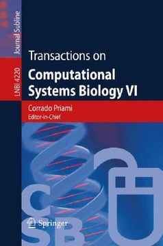 portada transactions on computational systems biology vi (in English)