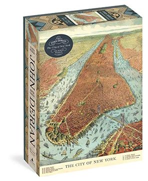 portada The City of new York: John Derian Puzzle 750 Pieces (en Inglés)