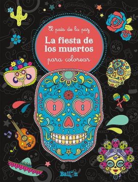 portada La Fiesta De Los Muertos Para Colorear (in Spanish)