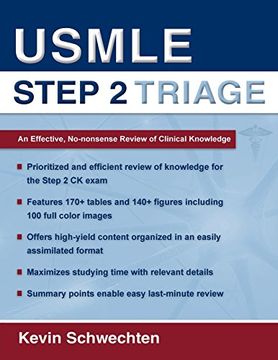 portada Usmle Step 2 Triage: An Effective No-Nonsense Review of Clinical Knowledge (libro en Inglés)