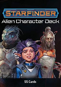 portada Starfinder Alien Character Deck (in English)