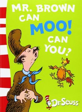 portada Mr. Brown can Moo! Can You? Blue Back Book (Dr. Seuss - Blue Back Book) (en Inglés)