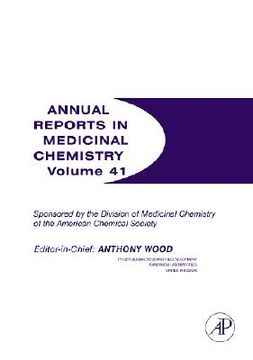 portada annual reports in medicinal chemistry: volume 41