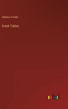portada Greek Tables (in English)