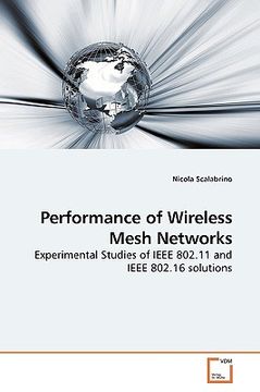 portada performance of wireless mesh networks (en Inglés)