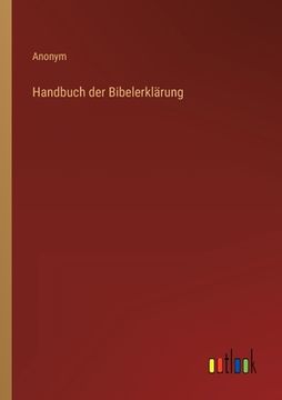 portada Handbuch der Bibelerklärung (in German)