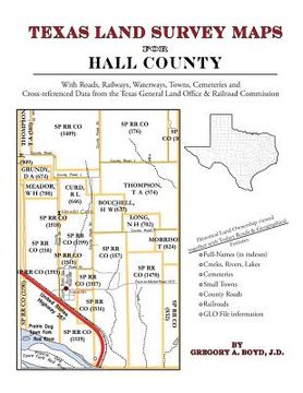 portada Texas Land Survey Maps for Hall County