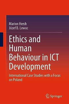 portada Ethics and Human Behaviour in ICT Development: International Case Studies with a Focus on Poland (in English)