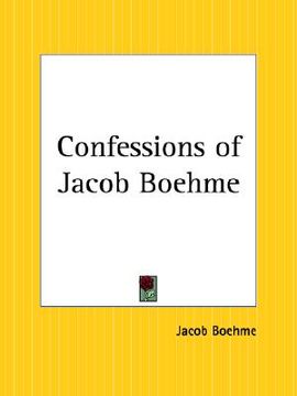 portada confessions of jacob boehme