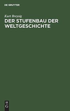 portada Der Stufenbau der Weltgeschichte (in German)
