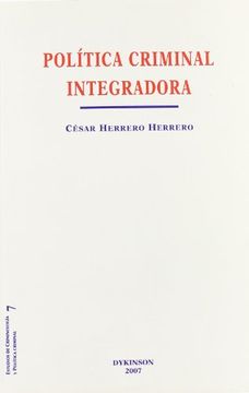 portada Politica Criminal Integradora (in Spanish)
