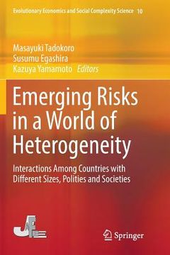 portada Emerging Risks in a World of Heterogeneity: Interactions Among Countries with Different Sizes, Polities and Societies (in English)