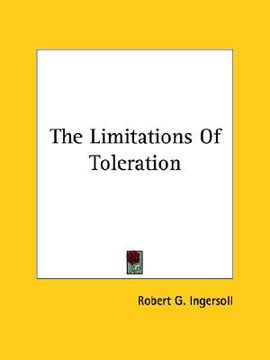 portada the limitations of toleration (in English)